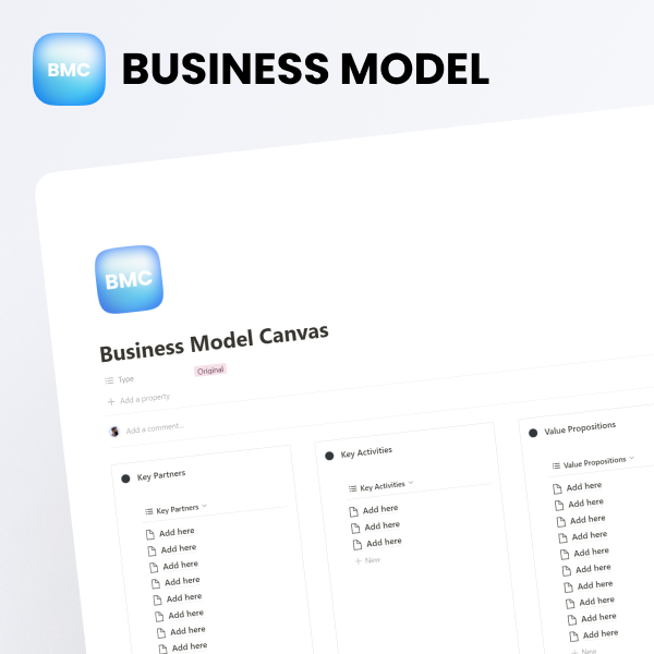 Business Model Canvas Template