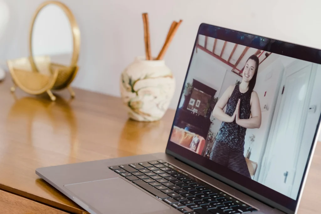 online yoga business idea