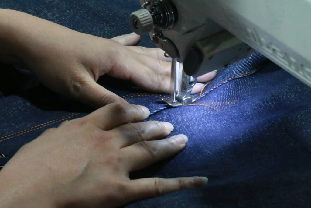 sustainable fashion repair business.