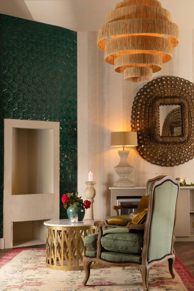 bohemian decor niche idea