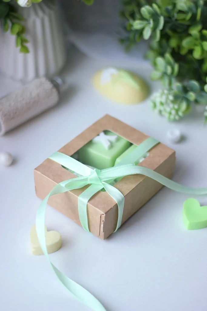 Luxury handmade soap gift box