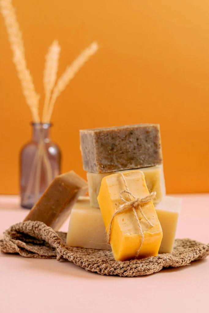 Vegan handmade soap bars