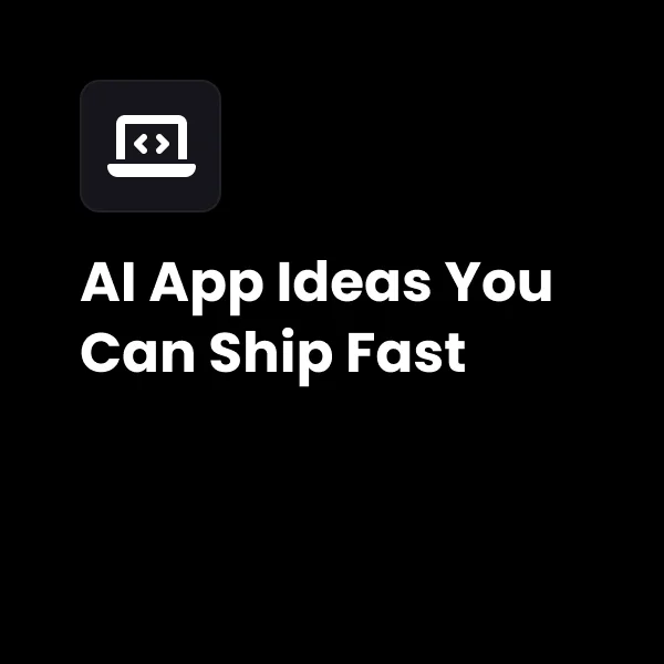 Vibe‑Built Micro‑SaaS AI App Ideas You Can Ship Fast (Lovable/Base44) Copies